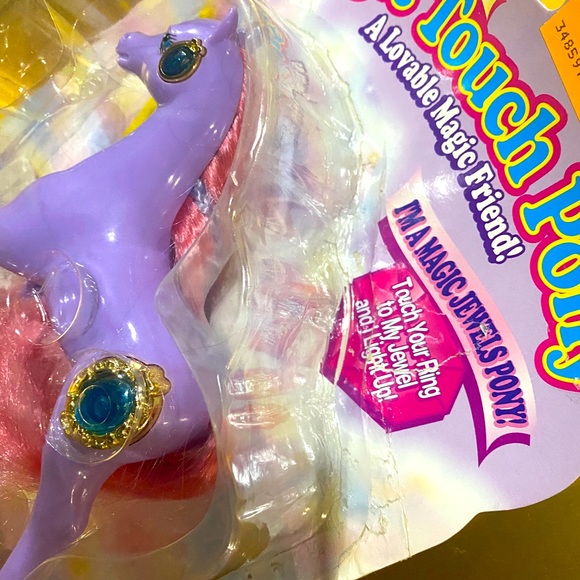 MAGIC TOUCH PONY VTG 1996 JEWELS PONY SHANNON JEWELS LIGHT UP & BLINK WORKS! - Picture 11 of 16